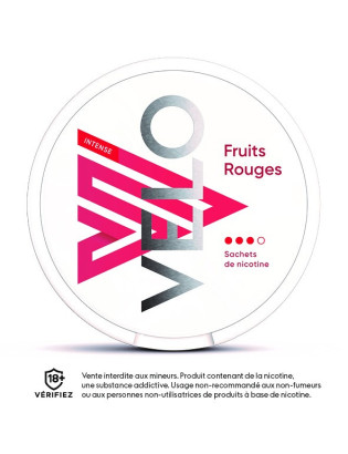 Velo Fruits Rouges Pouche Nicotine